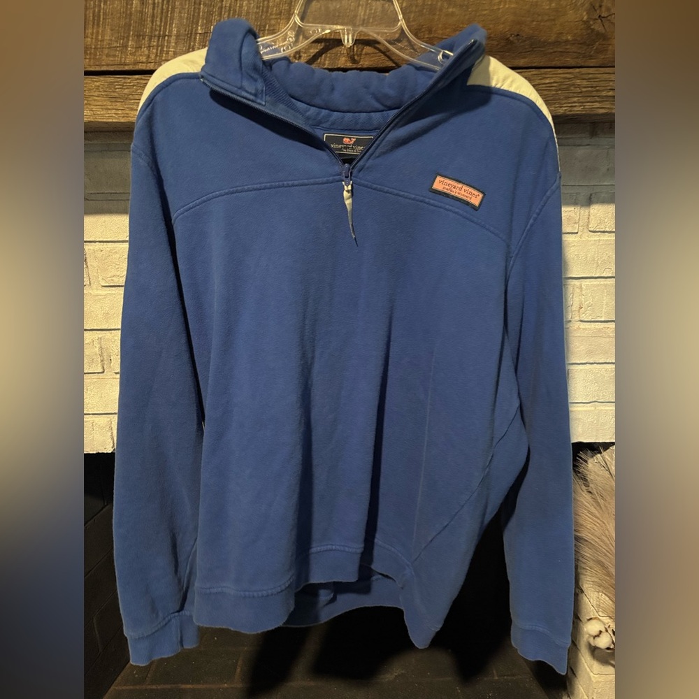 Vineyard Vines Navy Half-Zip Pullover